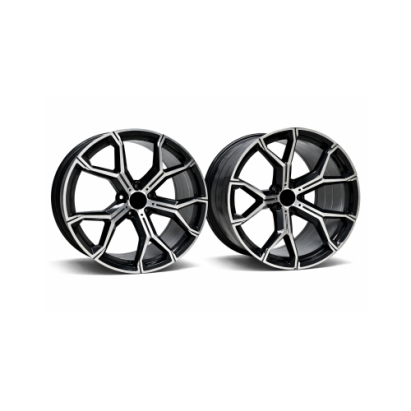 Jante PDW 20x9 fata 20x10.5 spate 5x120 ET40 ET37 negru polish compatibile BMW Cod: LA5445F07 NX / LA5445R93 NX Automotive TrustedCars