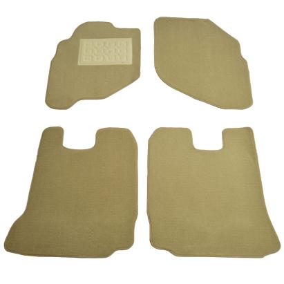 Covorase mocheta Honda City 2002-2007, presuri BestAutoVest culoare Bej 4 buc. AutoDrive ProParts