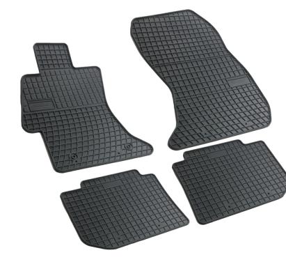 Set covorase auto din cauciuc Subaru XV 2011-2017, Levorg 2015- presuri BestAutoVest, negre, 4 buc. AutoDrive ProParts