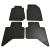 Set covorase auto din cauciuc Isuzu D-Max II 2011-, presuri BestAutoVest, culoare Negru, 4 buc. AutoDrive ProParts