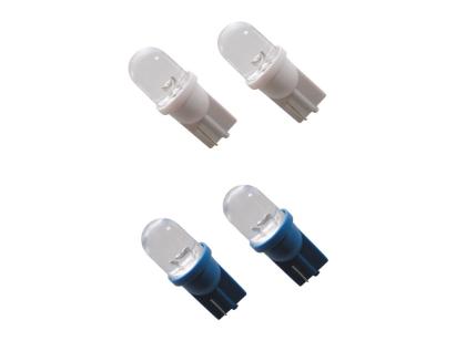 Set 2 becuri auto Carpoint 12V T10 W2.1x9.5d 5W cu 1 led , alb AutoDrive ProParts