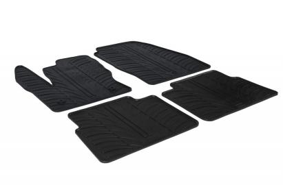 Set covorase auto din cauciuc Ford Transit Connect Combi Furgon (L1/L2) 2014-, Negru, Gledring, 4 buc. AutoDrive ProParts