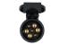 Adaptor priza remorca auto Carpoint plastic de la 13 la 7 pini Model mic AutoDrive ProParts