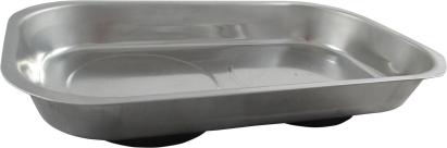 Vas magnetic metal dreptunghiular 240 x 140 x 45mm, 2 magneti rotunzi, diametru 85mm AutoDrive ProParts