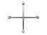 Cheie cruce pentru roti Carpoint cu 4 capete de 17-19-21-22mm AutoDrive ProParts