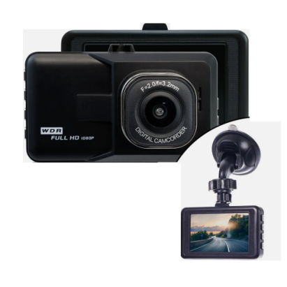 Camera video cu monitor, Camera bord Full HD , 7.62 cm , 3 inch, cu G-SENSOR si PARKED, USB2.0 si HDMI Connection. AutoDrive ProParts