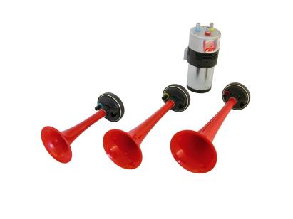 Claxon auto Carpoint 3 tonuri 12V, cu compresor electric , 240W,117dB, melodia Tour De France AutoDrive ProParts