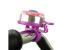 Claxon bicicleta Flower Girl, culoare roz , sonerie bicicleta AutoDrive ProParts