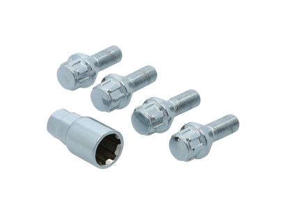 Set prezoane auto antifurt Carpoint tip A, M12x1,25x26mm pentru Citroen Fiat Peugeot Lada Seat Skoda Volvo AutoDrive ProParts