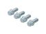 Set prezoane auto antifurt Carpoint tip D , M14x1,5x26mm rotund pentru Audi Rover Seat Skoda Volvo Vw AutoDrive ProParts