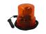 Girofar auto Carpoint 12V orange cu bec de 21W , fixare magnetica 14x10/12cm AutoDrive ProParts