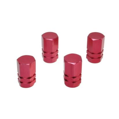 Set capacele auto Automax pentru ventil hexagon rosu, 4 buc. AutoDrive ProParts