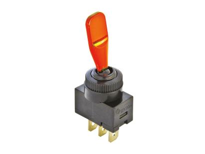 Intrerupator auto Carpoint 12V 20A ON/OFF , orange, comutator cu 2 papuci electrici AutoDrive ProParts