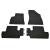 Set covorase auto din cauciuc Peugeot 3008 din 2009-2016, presuri BestAutoVest, negre, 4 buc. AutoDrive ProParts