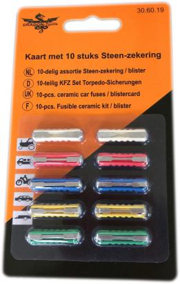 Set sigurante cilindrice fuzibile 10 buc AutoDrive ProParts