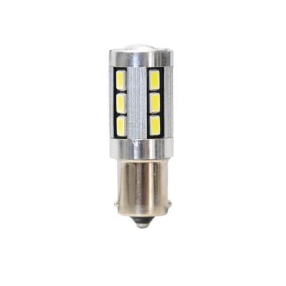 Set 2 becuri auto cu Led Vecta BA15S 12V-24V, Canbus, 18 leduri 5730 SMD AutoDrive ProParts