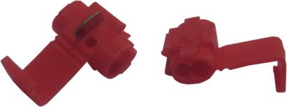 Cuplaj rapid cablu, conector electric 0.5-1.0 mm�, culoare rosu AutoDrive ProParts