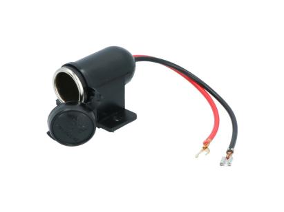 Priza auto simpla Carpoint 12V, max .15A suplimentara cu cablu de 13cm., 1 buc. AutoDrive ProParts