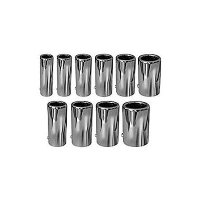 Ornament Toba Streetwize Cromat Simplu rotund 140x80x77mm AutoDrive ProParts