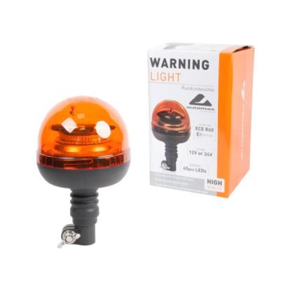Girofar auto Automax 12V/ 24V, orange cu bec LED, fixare pe suport, 45 Led-uri, R10,R65 AutoDrive ProParts