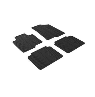 Set covorase auto din cauciuc Kia Optima Sedan, Combi (SW), PHEV 05.2017-, Negru, Gledring, 4 buc. AutoDrive ProParts