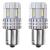 Bec pozitie ciresa auto tip LED UltraBright Canbus R5W, 12V-24V; BA15s, 12 LED SMD 3020, 2 buc. AutoDrive ProParts