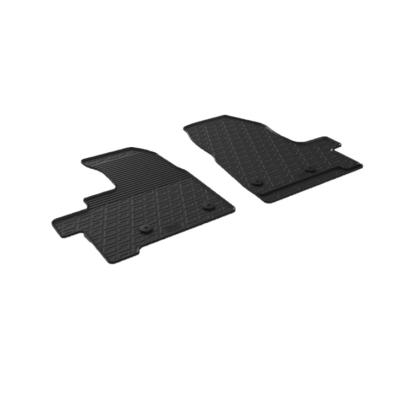 Set covorase auto din cauciuc Ford Transit Custom Furgon /Combi Furgon /Combi Facelift 01.2018-, (Automat), fata, Negru, Gledring, 2 buc. AutoDrive ProParts