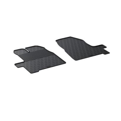 Set covorase auto din cauciuc Ford Transit Custom Combi/ Furgon 2016-12.2017, Negru, Gledring, 2 buc. AutoDrive ProParts