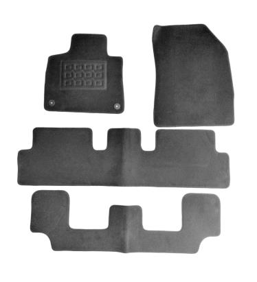 Covorase mocheta Citroen C4 Picasso 7 Locuri, C4 Grand Spacetourer 2013-> Prezent, Negre, set de 4 bucati AutoDrive ProParts