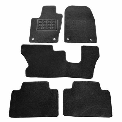 Covorase mocheta Dodge Durango 3 2010-> prezent, 7 locuri, Negre, set de 4 bucati AutoDrive ProParts