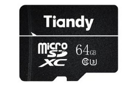 Card de memorie microSD 64GB Tiandy TC-P3TF 64A, 30MB/s SafetyGuard Surveillance