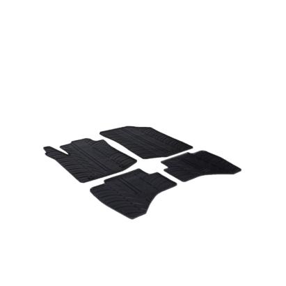 Set covorase auto din cauciuc Citroen C1 2014-, Peugeot 108 2014-, Negru, Gledring, 4 buc. AutoDrive ProParts