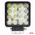 Proiector auto LED AMIO 12-24V, cu 16 LED 3030, 110x110mm, 1 buc. AutoDrive ProParts