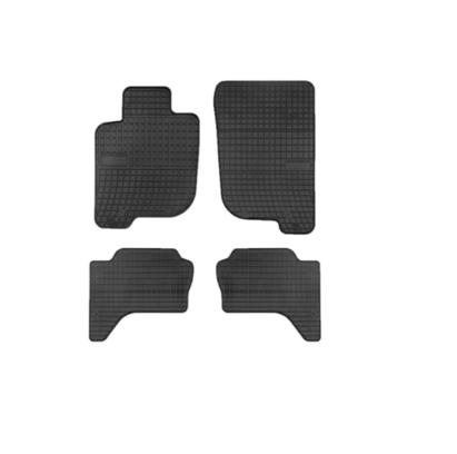 Set covorase auto din cauciuc pentru Opel Combo E 2 locuri 2018-> prezent; Peugeot Rifter VAN 2018-> prezent, presuri RapidAuto, Negru AutoDrive ProParts