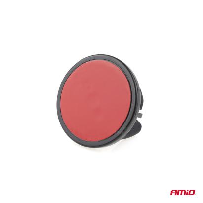 Suport auto pentru telefon AMIO HOLD-15, suprafata silicon, rotatie 360, fixare banda dubla adeziva AutoDrive ProParts