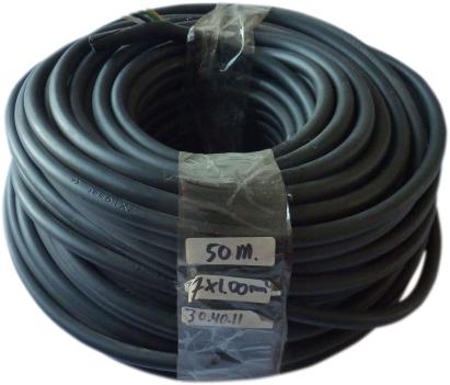 Cablu instalatie electrica BestAutoVest cu 7 fire, diam 1.0 mm, negru, 12V, la metru liniar AutoDrive ProParts