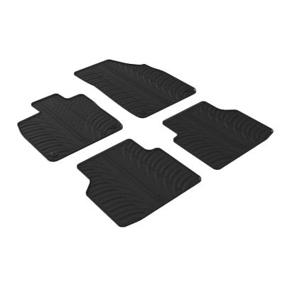 Set covorase auto din cauciuc Skoda Enyaq Iv Crossover SUV 11.2020- (Electric), Negru, Gledring, 4 buc. AutoDrive ProParts