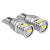 Bec de pozitie tip LED Canbus, T10 W2.1x9.5 W5W W10W 12V/24V , 3030 6SMD,, culoare alb , AMIO, set 2 buc AutoDrive ProParts