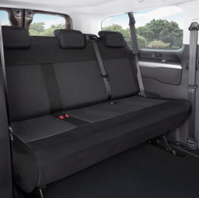 Husa bancheta cu trei locuri Van DV3 Peugeot Expert III, Traveller 2016-, Fiat Scudo 2022-, Citroen Jumpy, SpaceTourer 2016-, Toyota ProAce II, ProAce Verso, 2016-, Opel Vivaro C, Zafira Life 2019-, AutoDrive ProParts