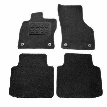 Covorase mocheta Vw Arteon 2017-prezent, Negre, set de 4 Buc. AutoDrive ProParts