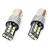 Bec auto LED Canbus BA15D P21W, 12-24V, 4.2W , 15 SMD, AMIO, set 2 buc. AutoDrive ProParts