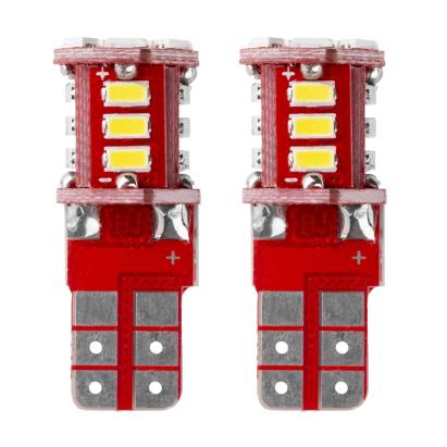 Bec de pozitie tip LED , T10 W2.1x9.5 W5W, 12V , 21 SMD 3014 , culoare alb , AMIO, set 2 buc AutoDrive ProParts
