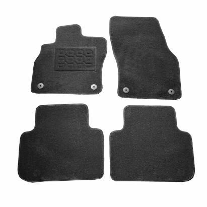 Covorase mocheta Audi Q3 2018-prezent, Negre, set de 4 Buc. AutoDrive ProParts