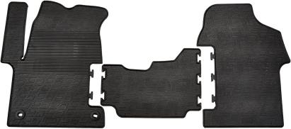 Set covorase auto din cauciuc Citroen Jumpy 05.2016-,Fiat Scudo 11.2022- (Manual), Peugeot Expert 05.2016-, Opel Vivaro 07.2019-, Toyota Proace 2016-, (Cargo), Negru, Gledring, 3 buc. AutoDrive ProParts