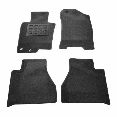 Covorase mocheta Nissan Navara (D23) 2016-prezent, Negre, set de 4 Buc. AutoDrive ProParts