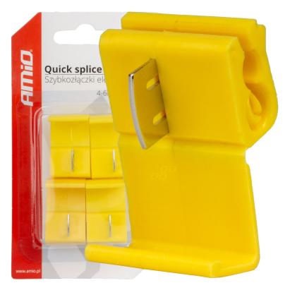 Cuplaje electrice pentru imbinari rapide 04-6mm2 24A 4 buc/blister AutoDrive ProParts