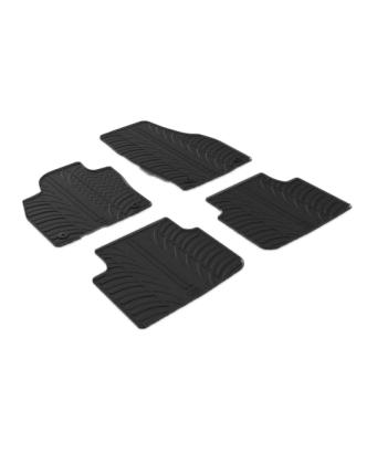 Set covorase auto din cauciuc Skoda Scala 04.2019-, Negru, Gledring, 4 buc. AutoDrive ProParts