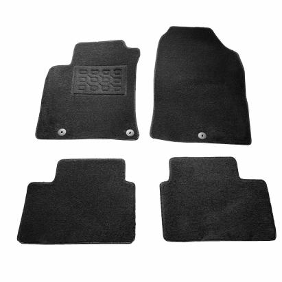 Covorase mocheta Hyundai I30 2017-prezent, Negre, set de 4 Buc. AutoDrive ProParts