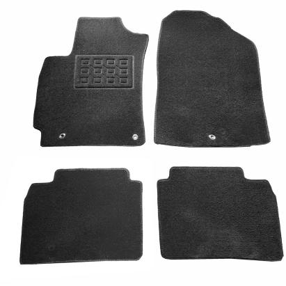 Covorase mocheta Hyundai Elantra 2016-prezent, Negre, set de 4 Buc. AutoDrive ProParts
