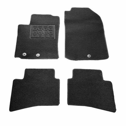 Covorase mocheta Kia Rio 2017-prezent, Stonic 2017-prezent, Negre, set de 4 Buc. AutoDrive ProParts